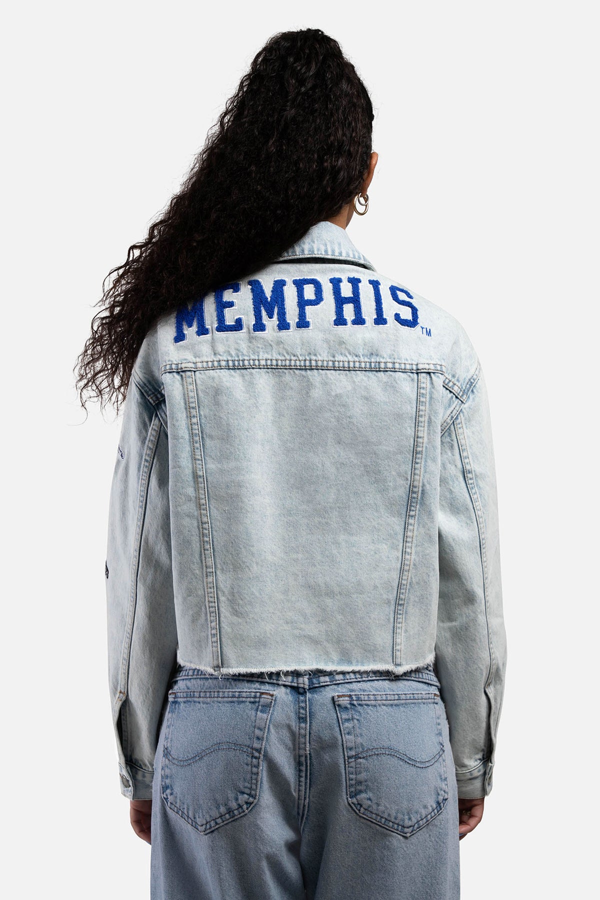 University of Memphis Jean Jacket
