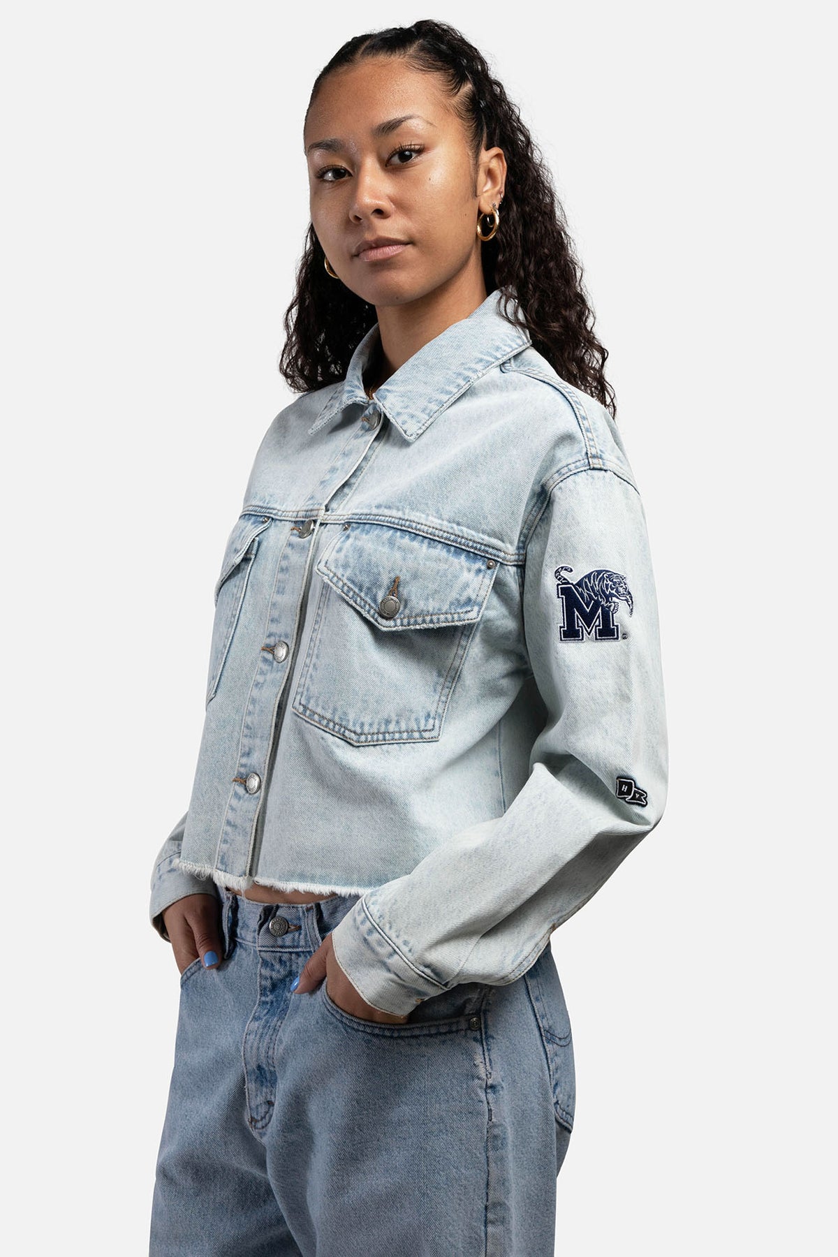 University of Memphis Jean Jacket