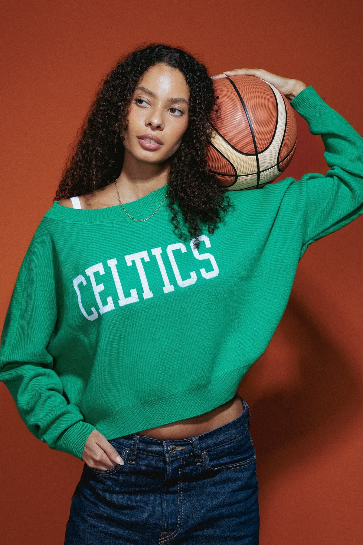 Boston Celtics Ivy Knitted Sweater