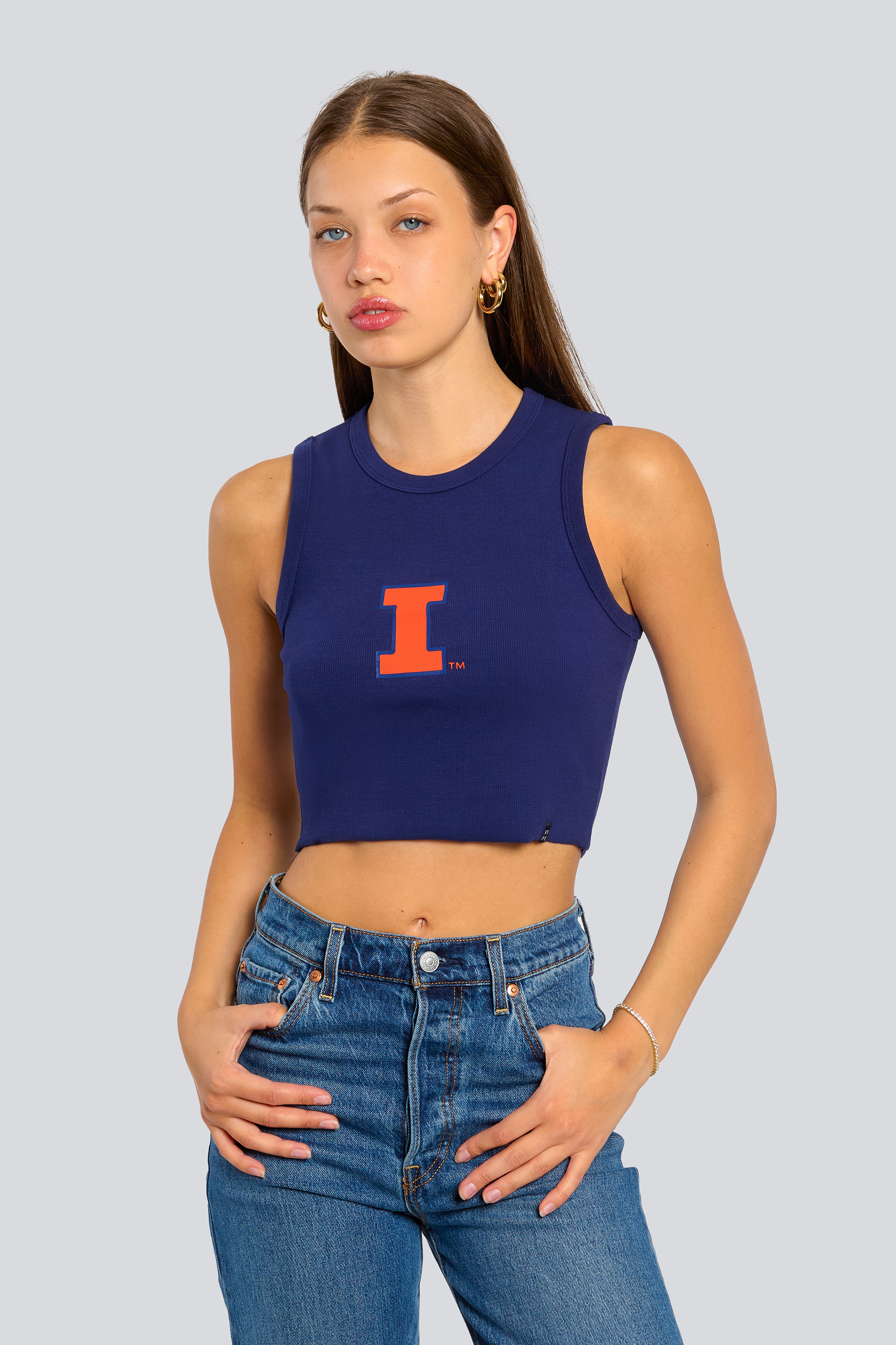 【TOGA PULLA】Tape jersey tank top TOGA PULLA Tape jersey tank top