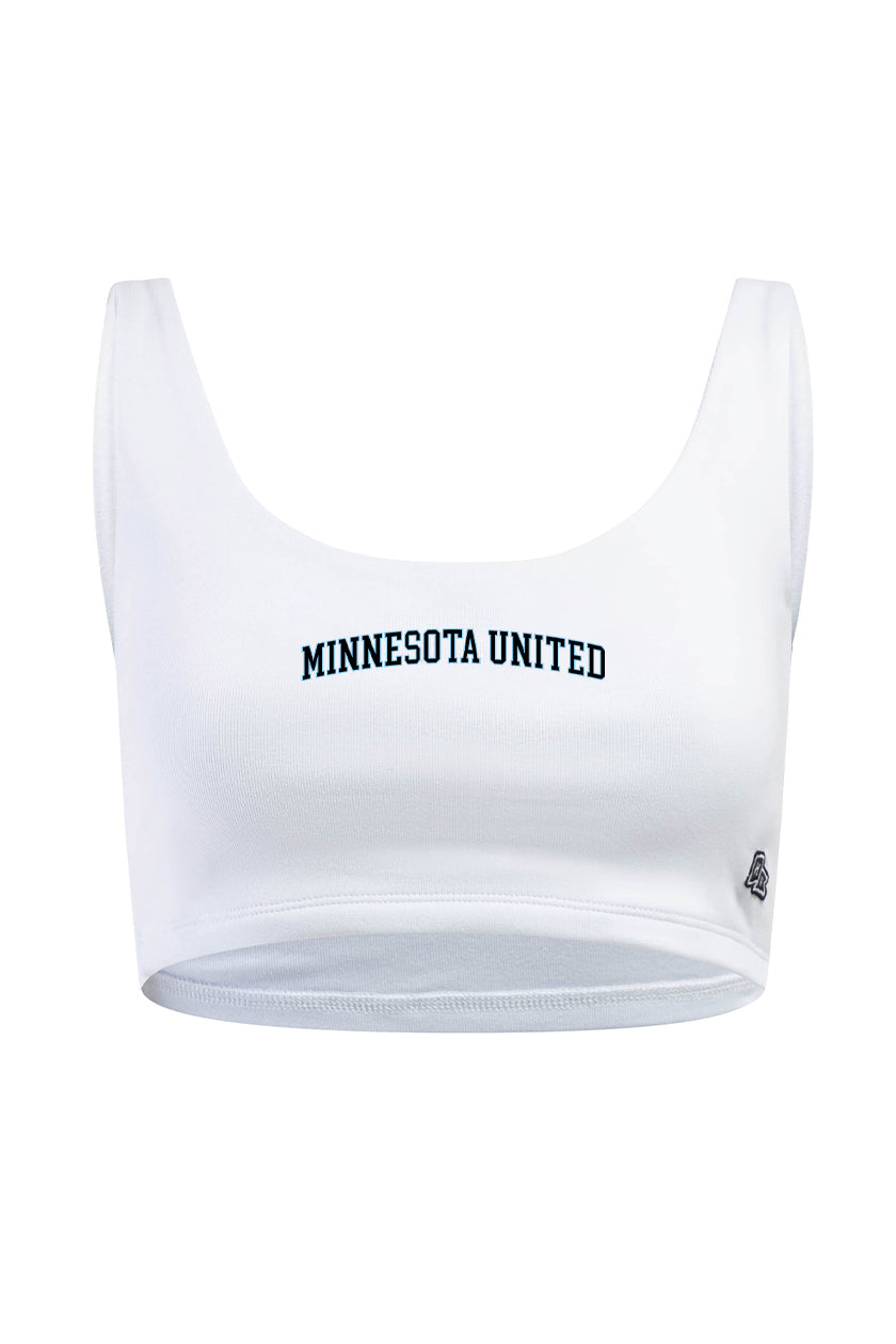 Minnesota United Scoop Neck Crop Top