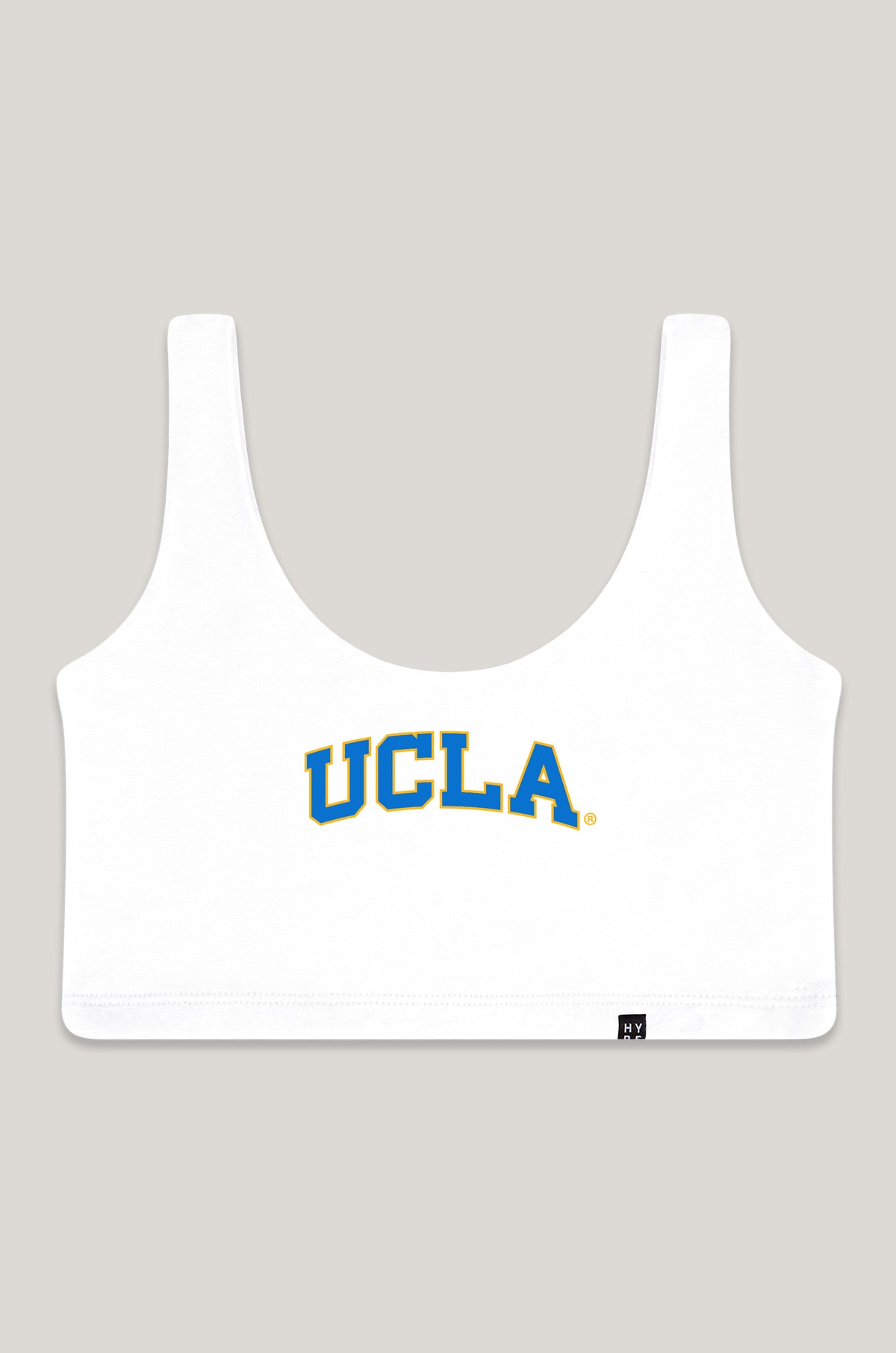UCLA Scoop Neck Crop Top