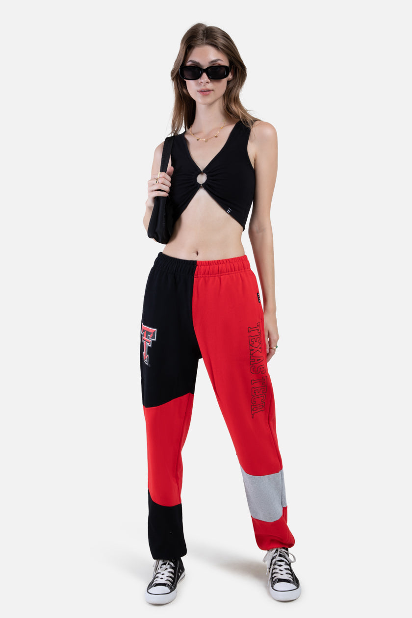 Texas Tech Patched Pants