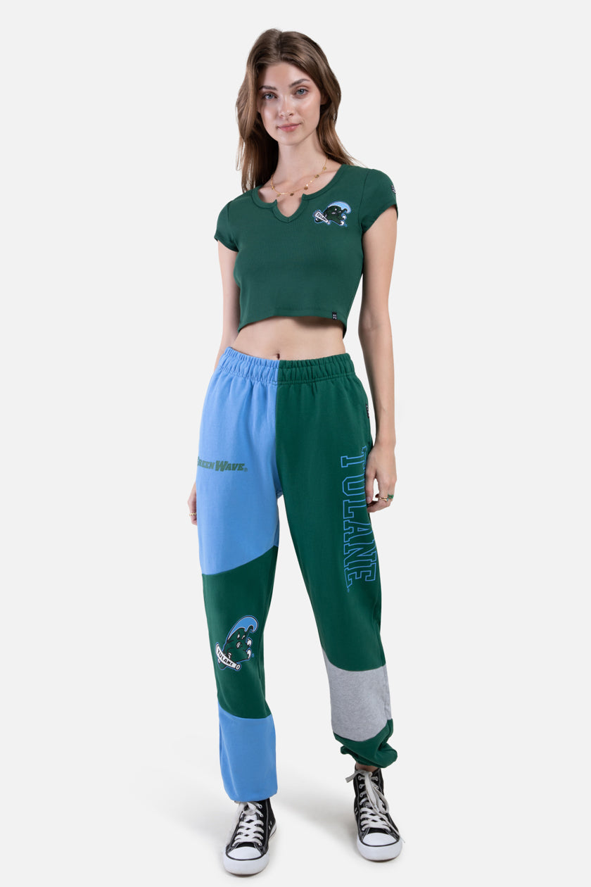 Tulane Patched Pants