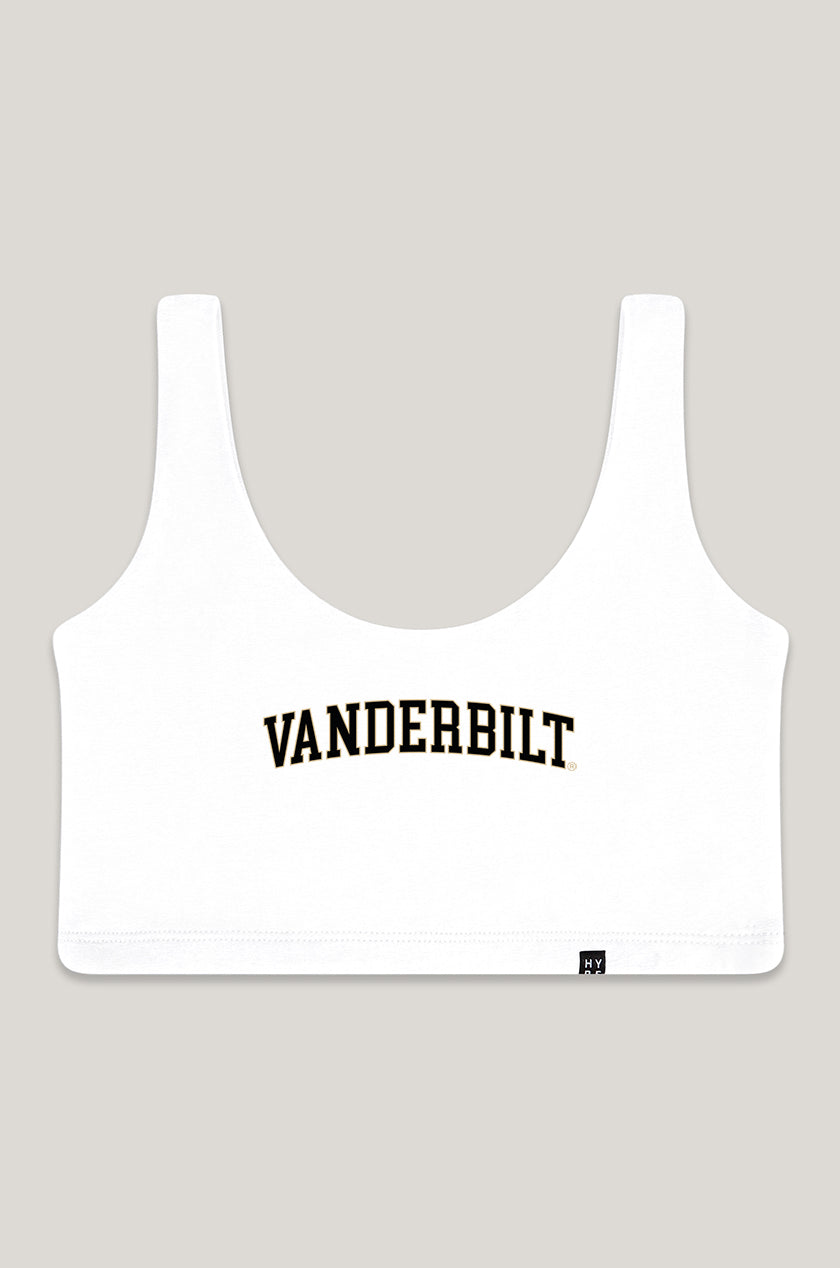 Vanderbilt | Scoop Neck Crop Top
