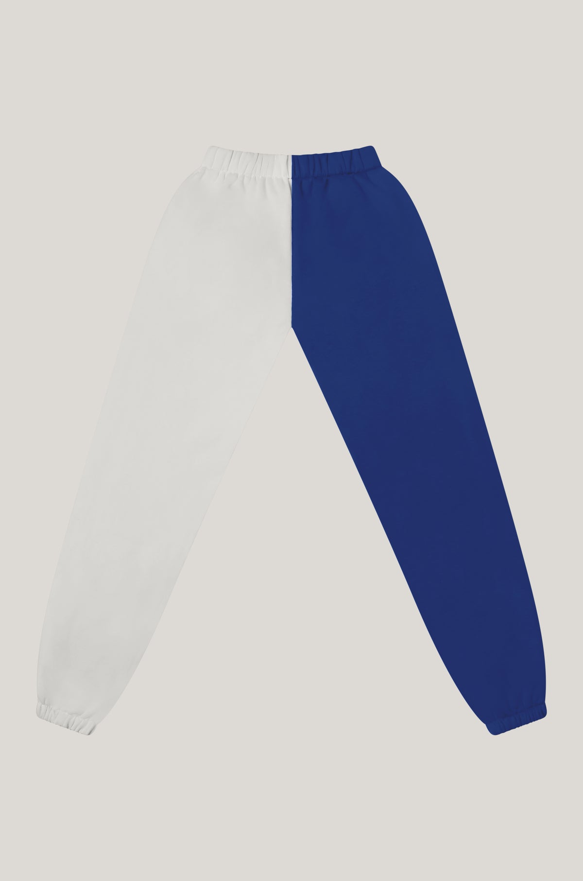 Royal Blue and White Back