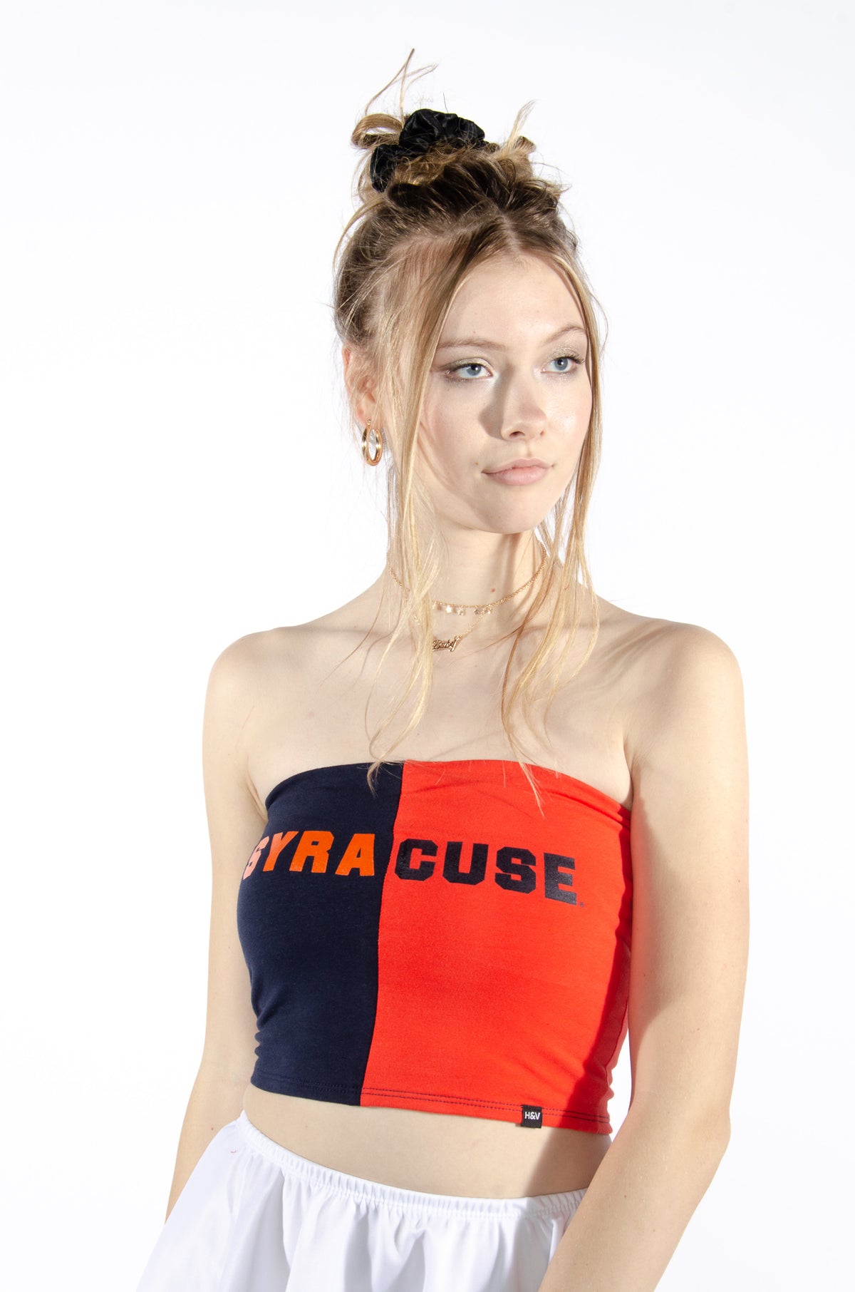 Syracuse Color Block Tube Top - Hype and Vice