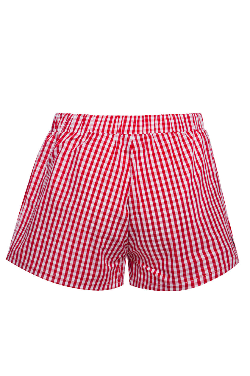 Iowa State University Gameday Gingham Shorts