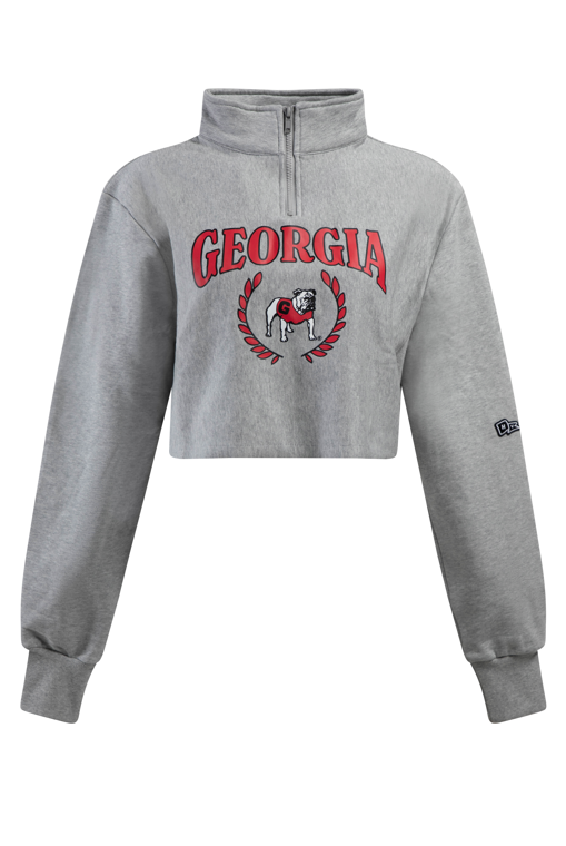 Georgia Cutoff Mock Neck