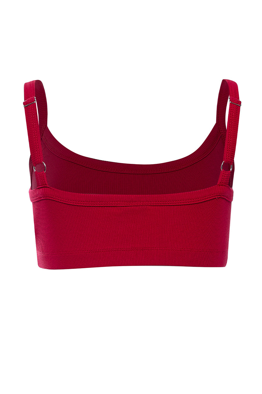 University of Arkansas Rib Bra Top
