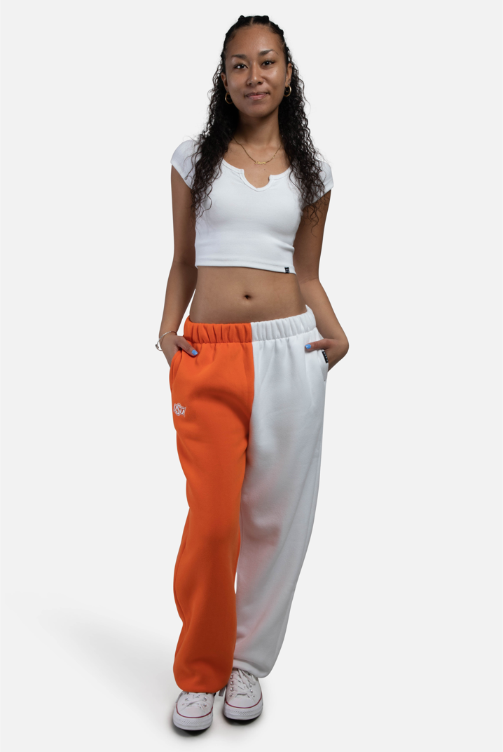 Oklahoma State University Color-Block Sweats