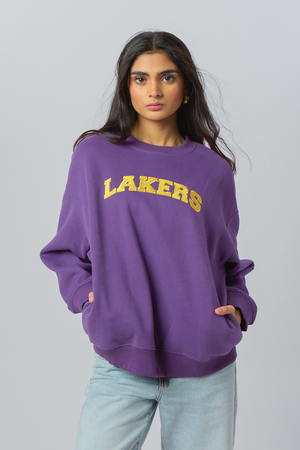 Los Angeles Lakers Offside Crewneck