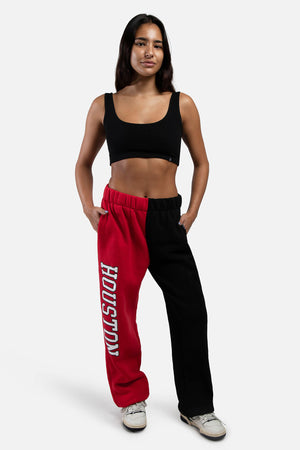 University of Houston Color-Block Sweats