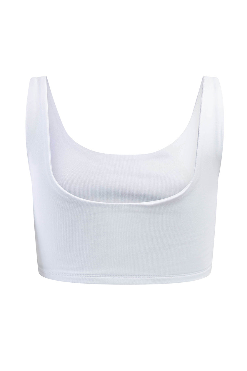 LMU Scoop Neck Crop Top