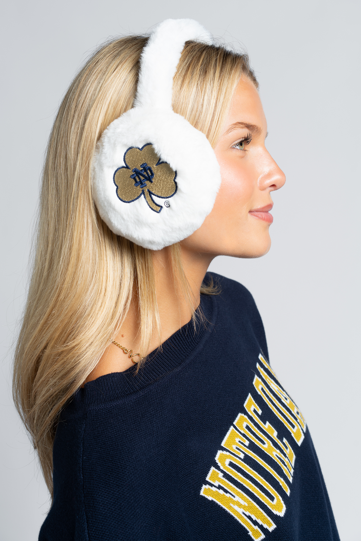 Notre Dame Warm & Fuzzy Earmuffs