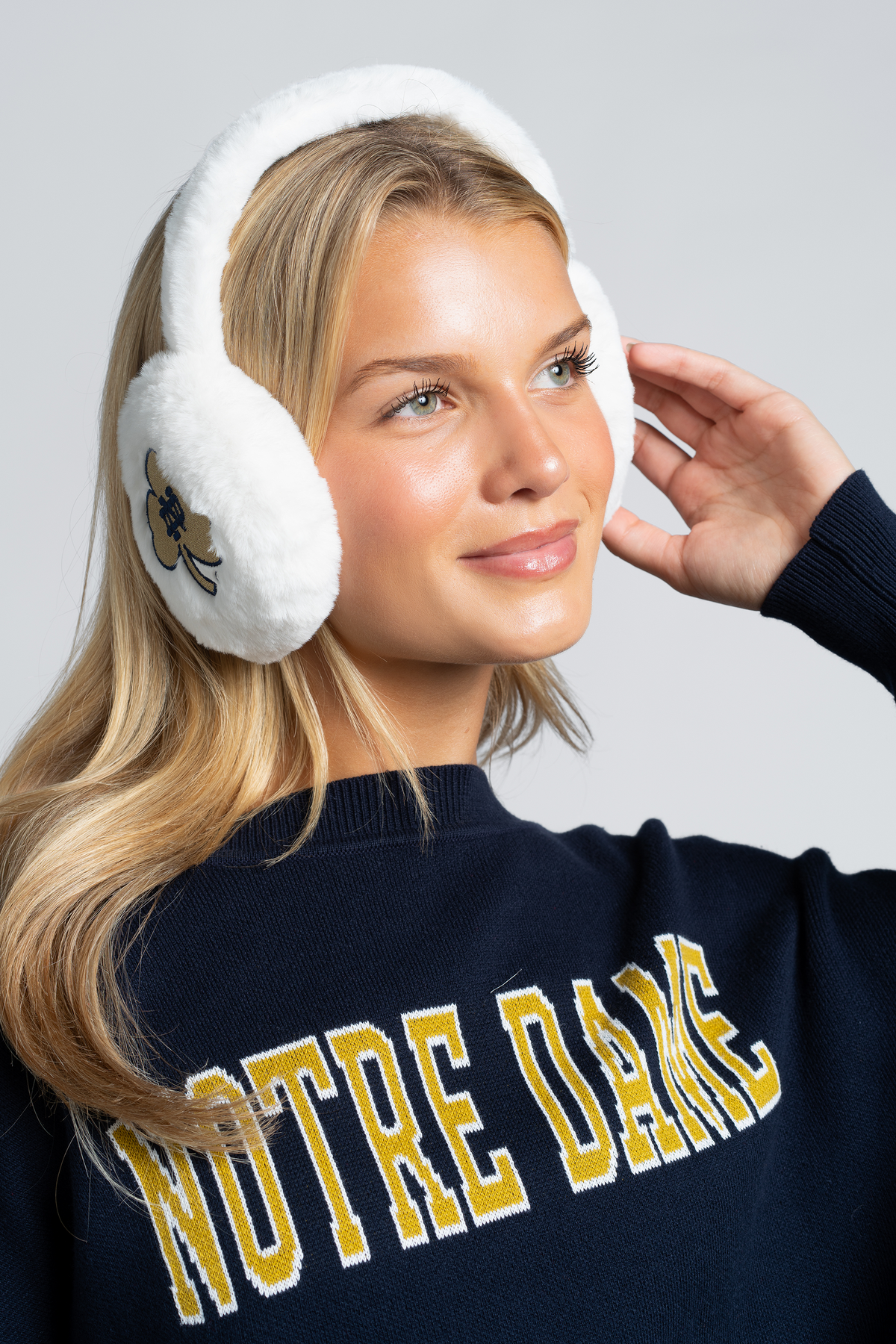 Notre Dame Warm & Fuzzy Earmuffs