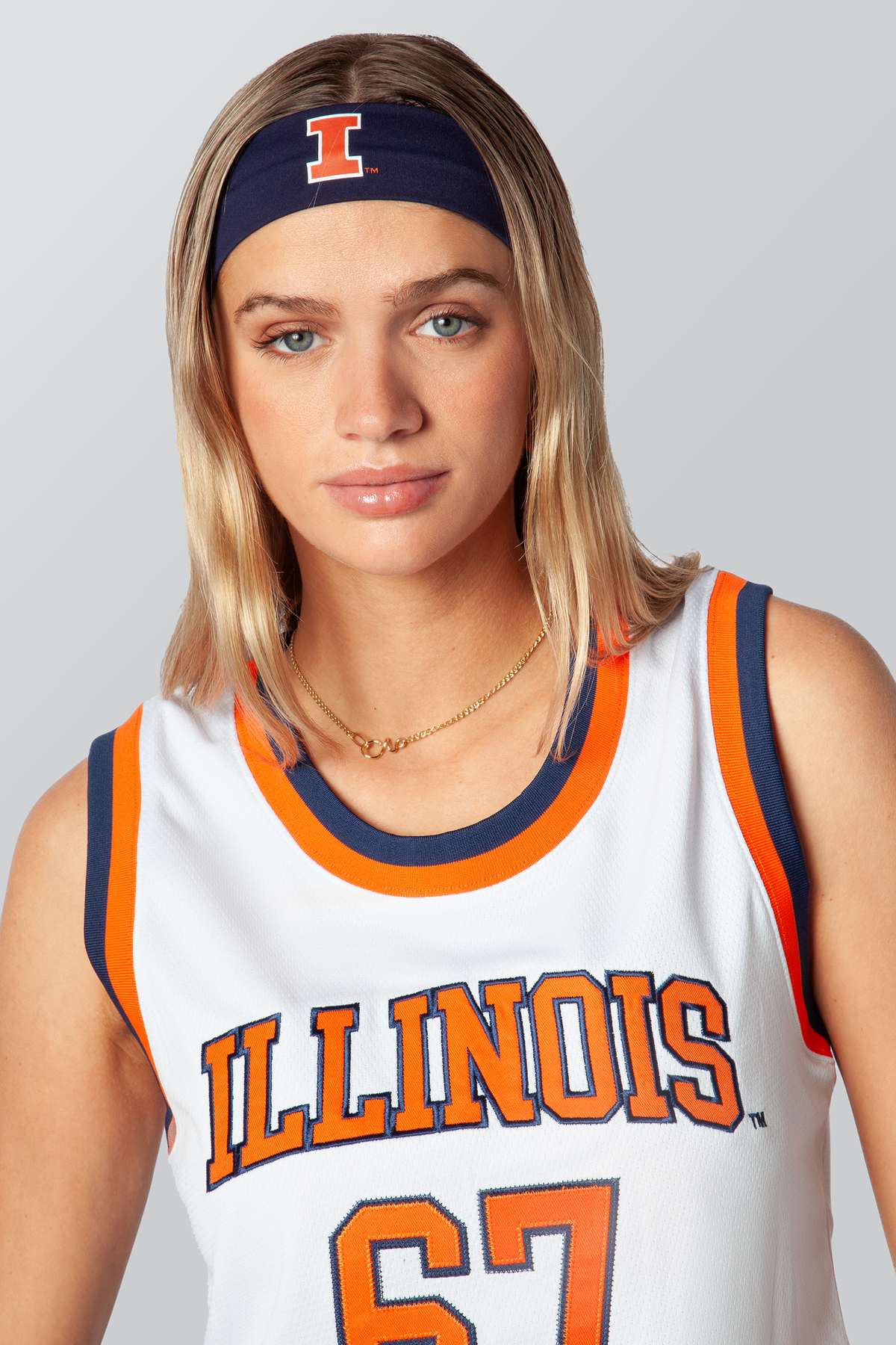 University of Illinois Elastic Headband