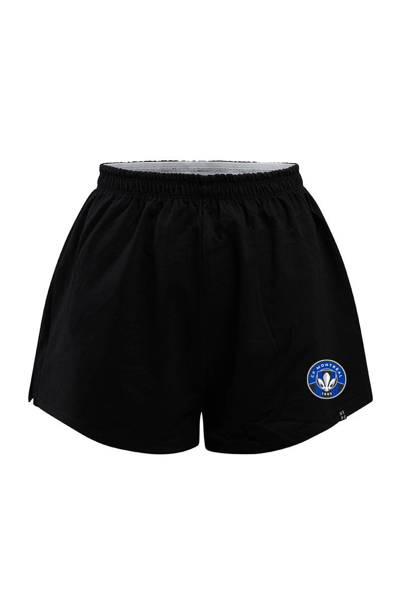 【PORTERNA】Fev Mond Shorts Windbreaker Smocked Waistband Running Shorts - Turquoise