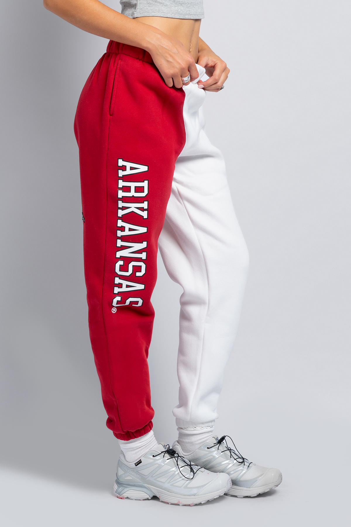 University of Arkansas Color-Block Sweats