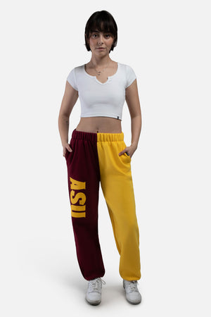 ASU Color-Block Sweats