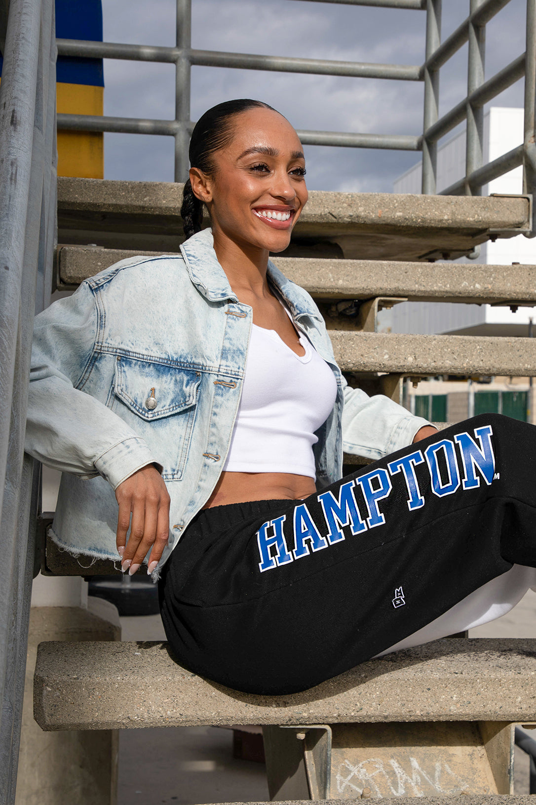 Hampton Color-Block Sweats
