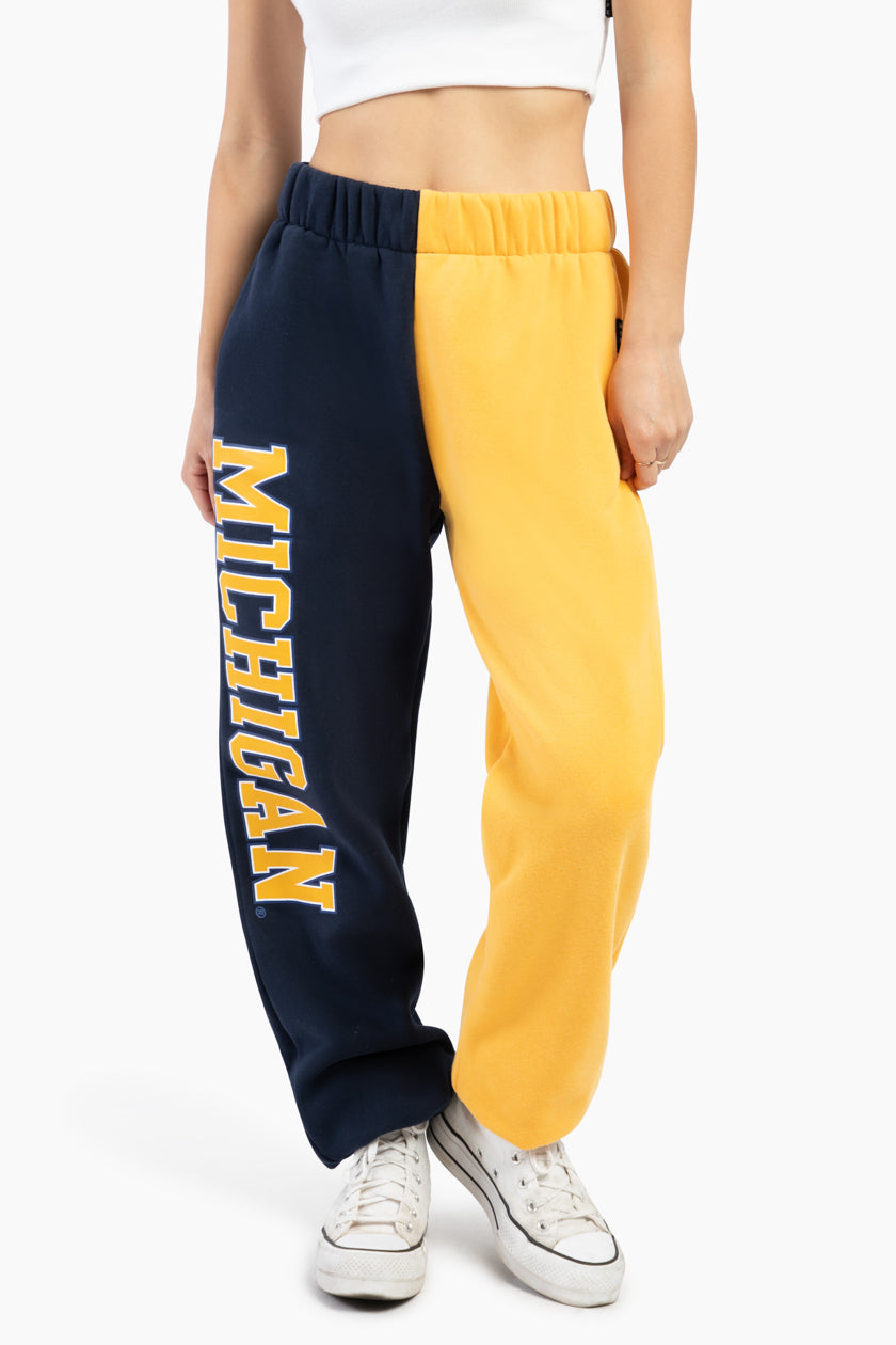 University of Michigan Color-Block Sweats