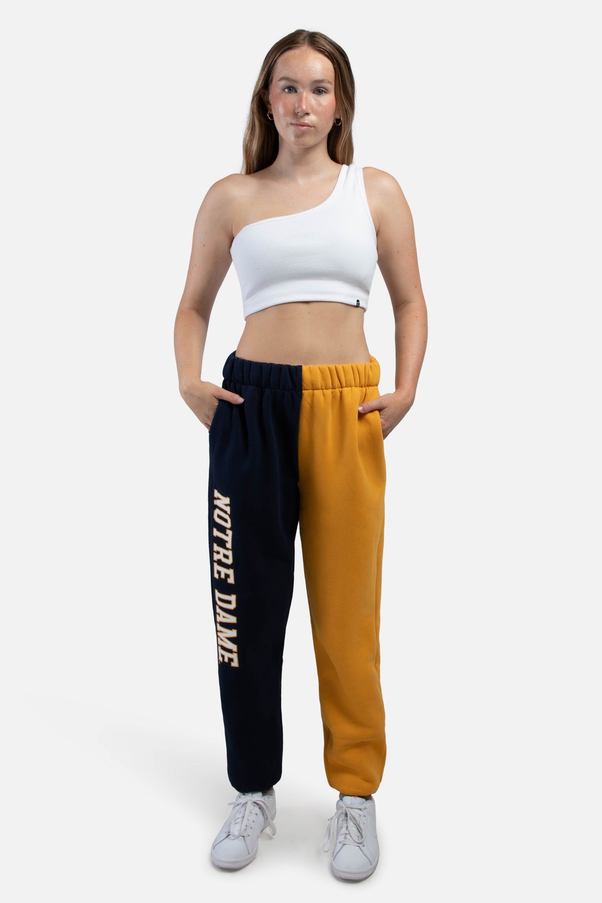 Notre Dame Color-Block Sweats