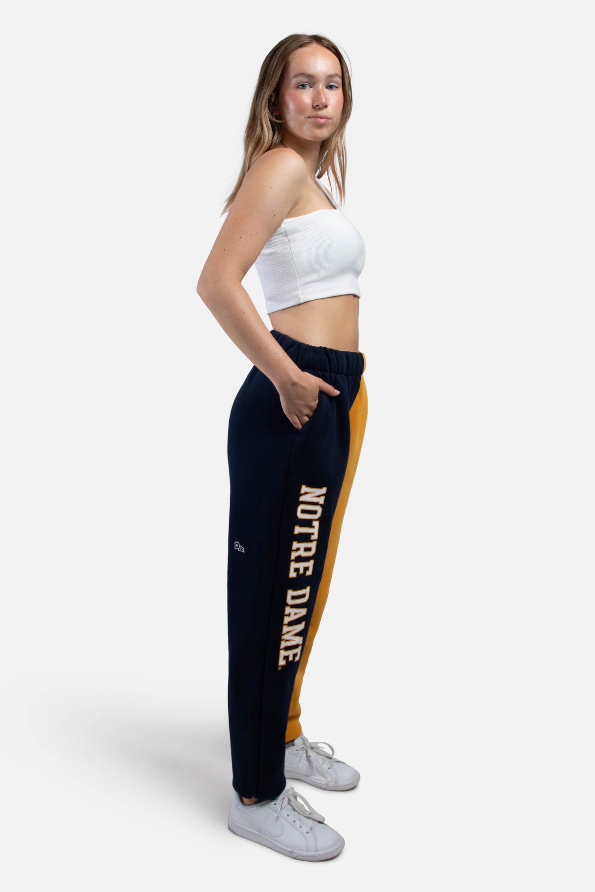 Notre Dame Color-Block Sweats