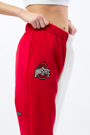 Ohio State Color-Block Sweats