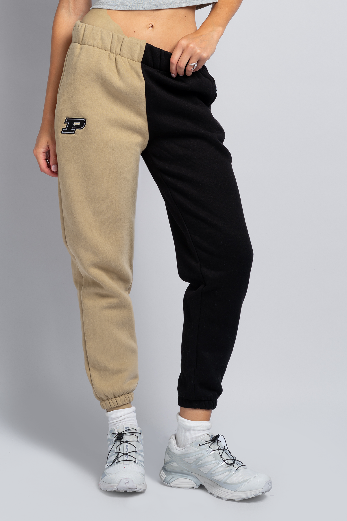 Purdue University Color-Block Sweats