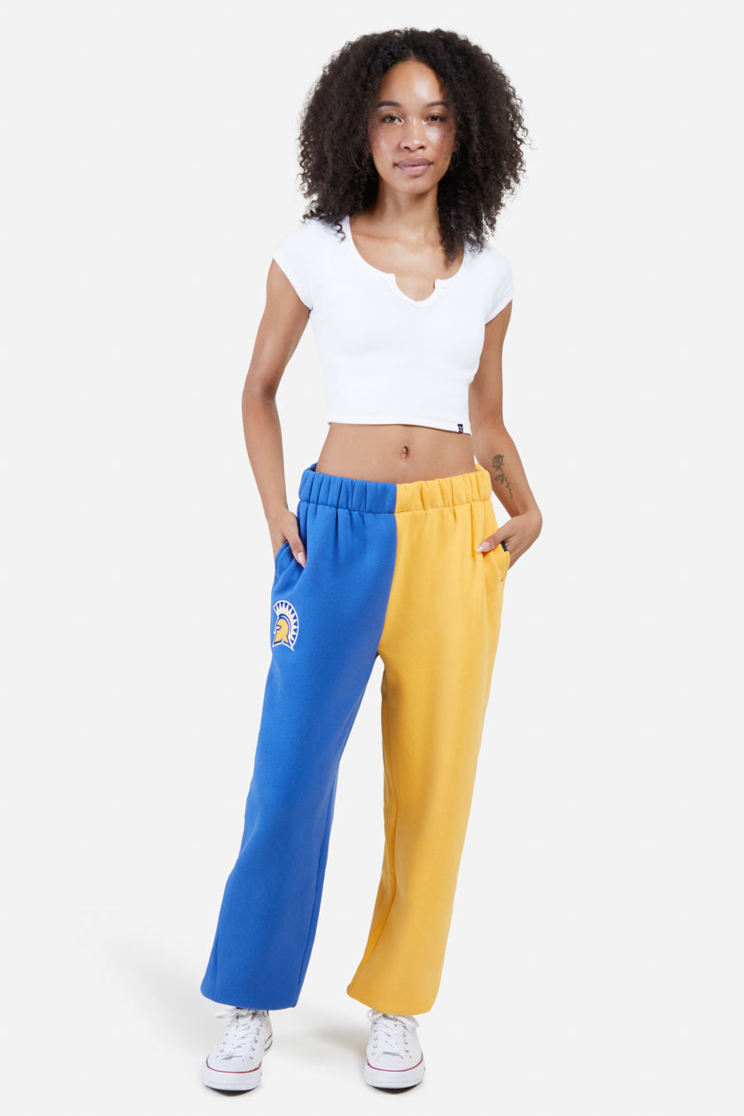 San Jose State Color-Block Sweats