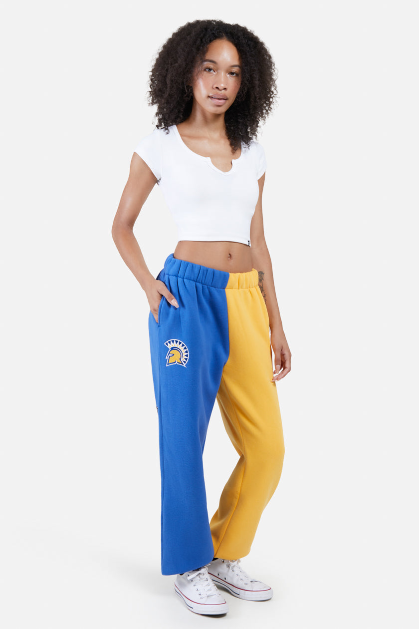 San Jose State Color-Block Sweats