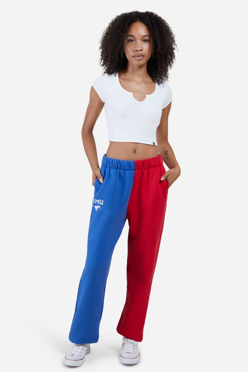 SMU Color-Block Sweats