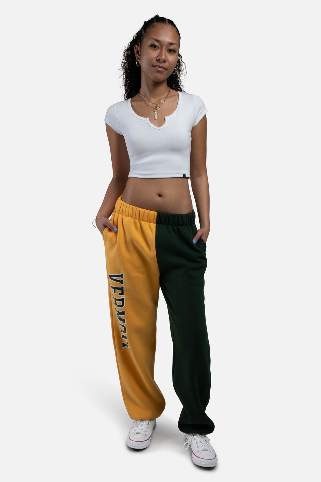 University of Vermont Color-Block Sweats