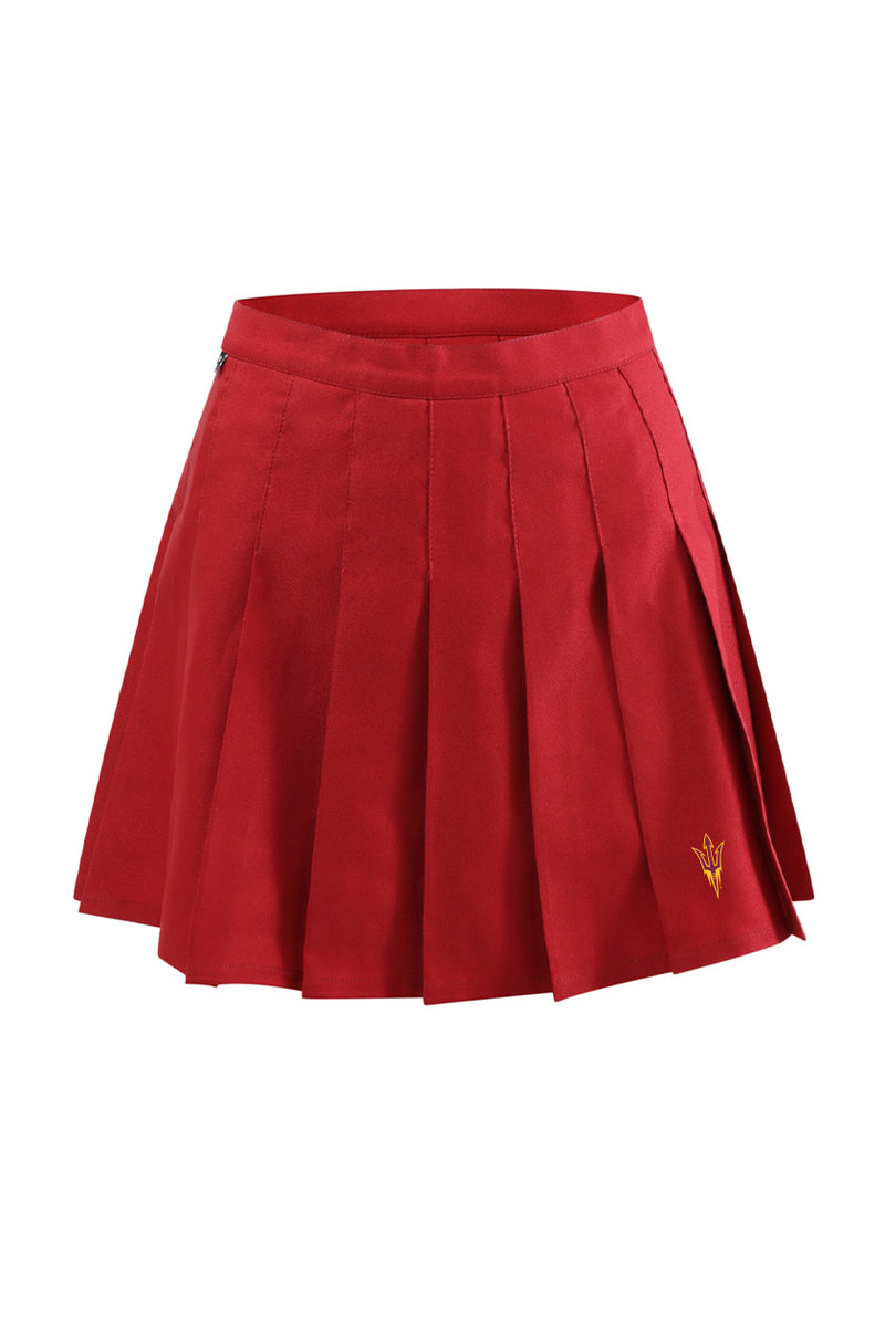 Buy Miu Miu Viscose Logo Mini Skirt 'Pink' - MMG393 11FN