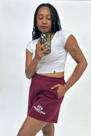 Mississippi State Cut Off Sweatshorts
