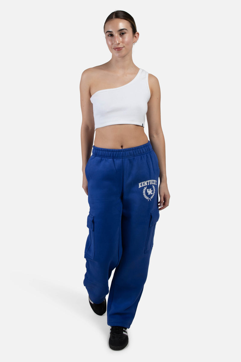 University of Kentucky Cargo Sweatpants XX-Large / Royal | Hype and Vice