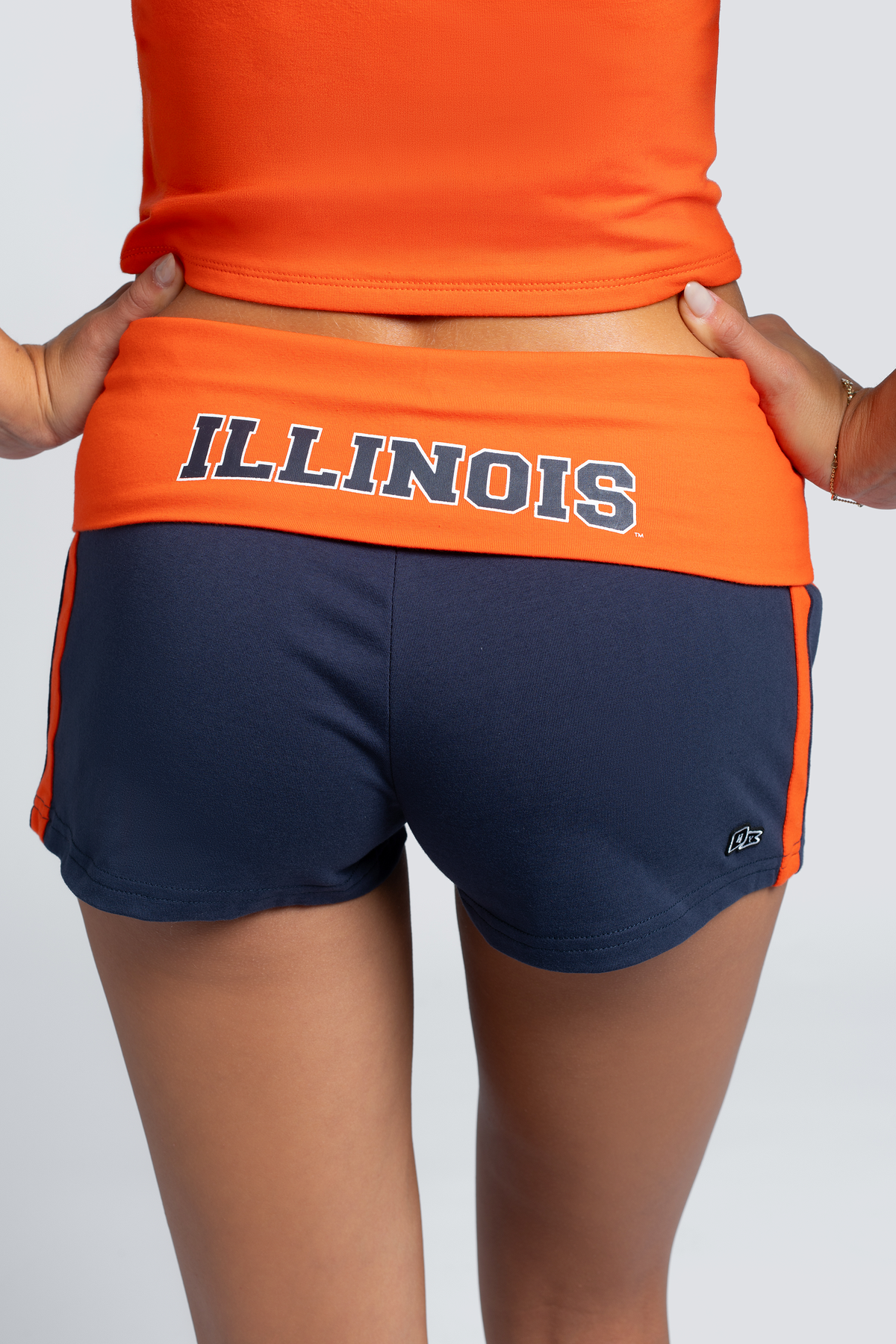 University of Illinois Foldover Shorts