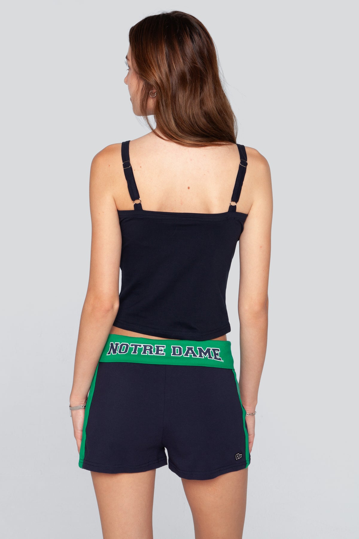 Notre Dame Foldover Shorts