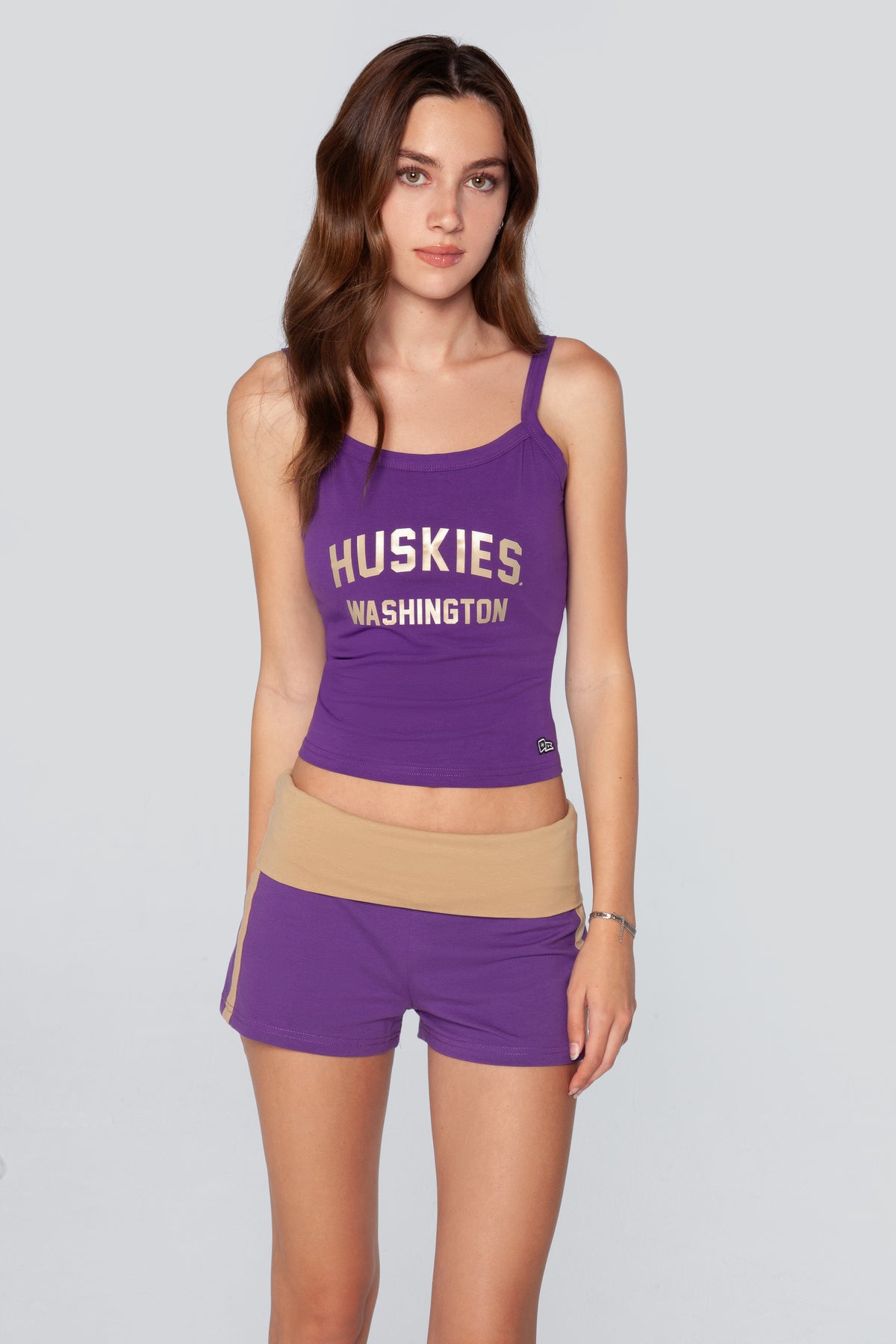 University of Washington Foldover Shorts