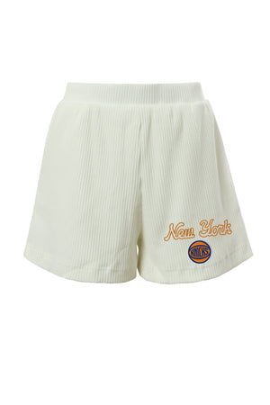 New York Knicks Off-Duty Ribbed Shorts