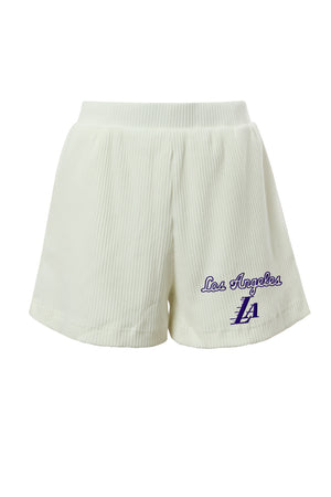 Los Angeles Lakers Off-Duty Ribbed Shorts