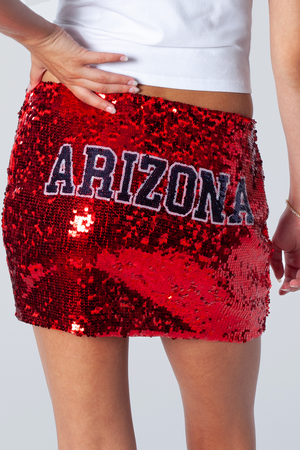 Arizona Sequin Mini Skirt