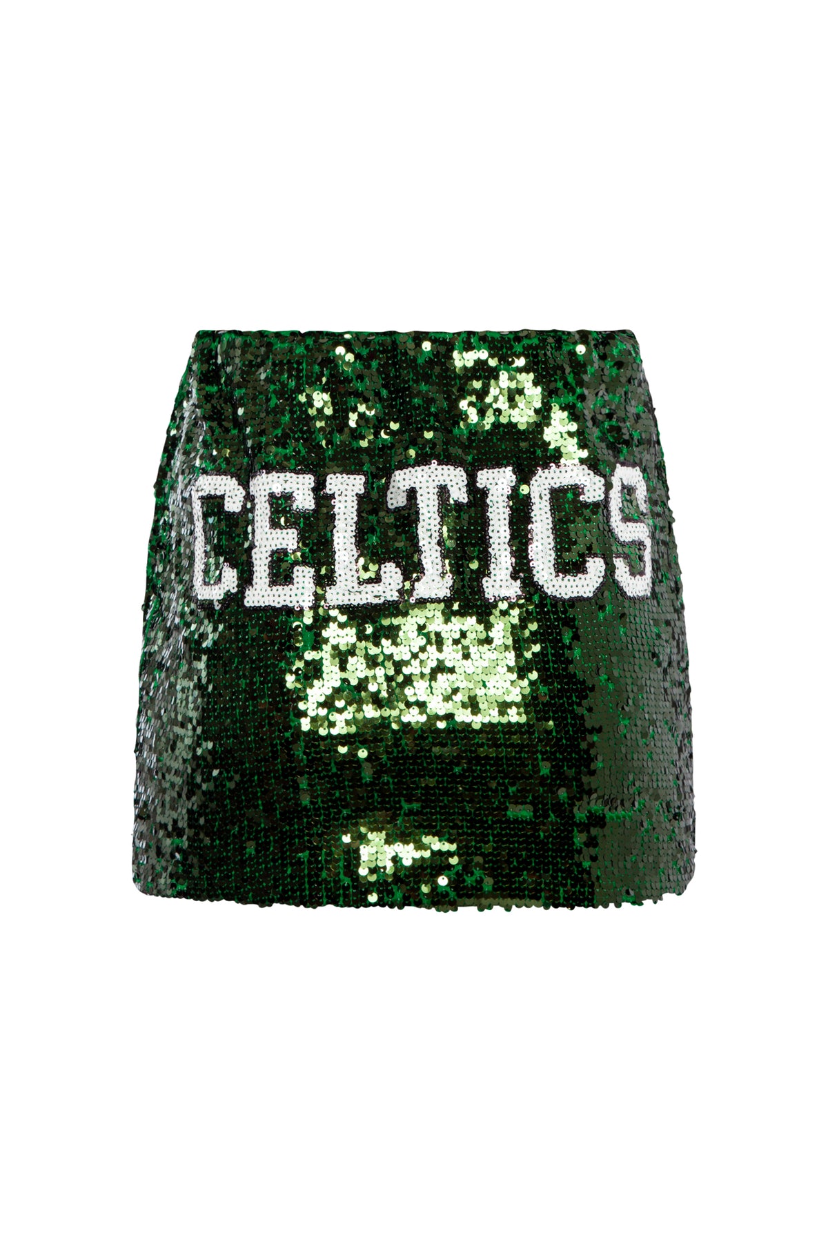 Boston Celtics Sequin Mini Skirt