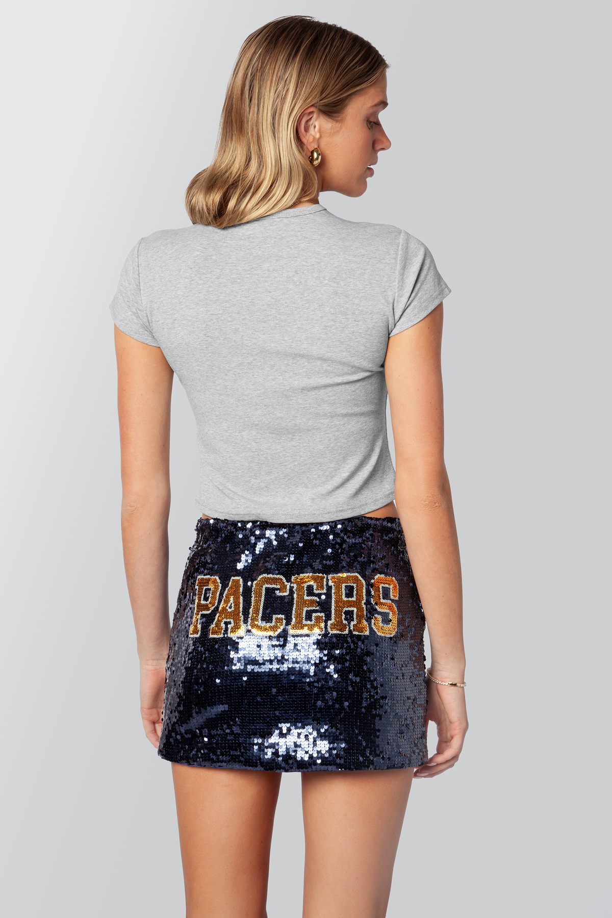 Indiana Pacers Sequin Mini Skirt