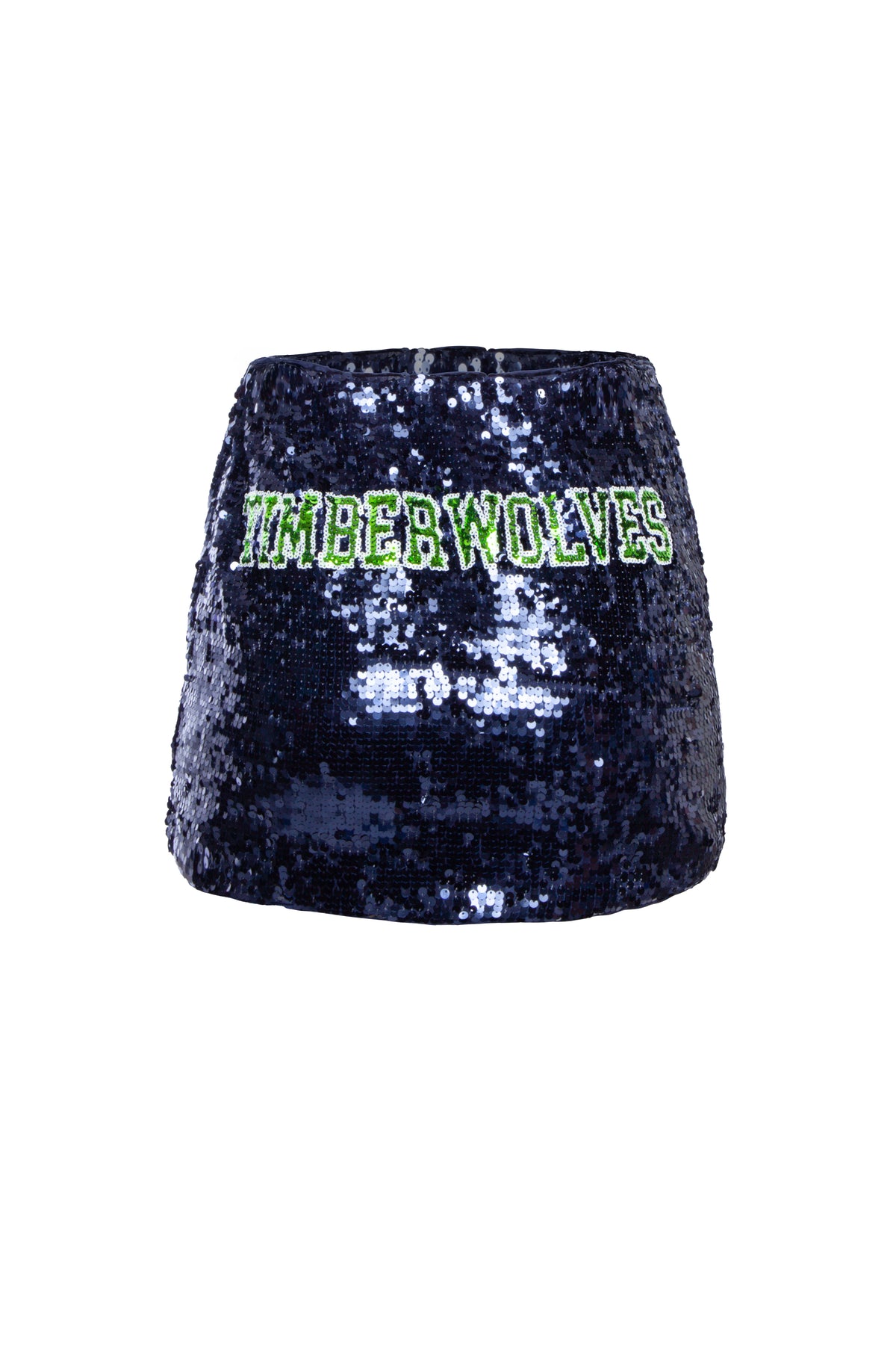 Minnesota Timberwolves Sequin Mini Skirt