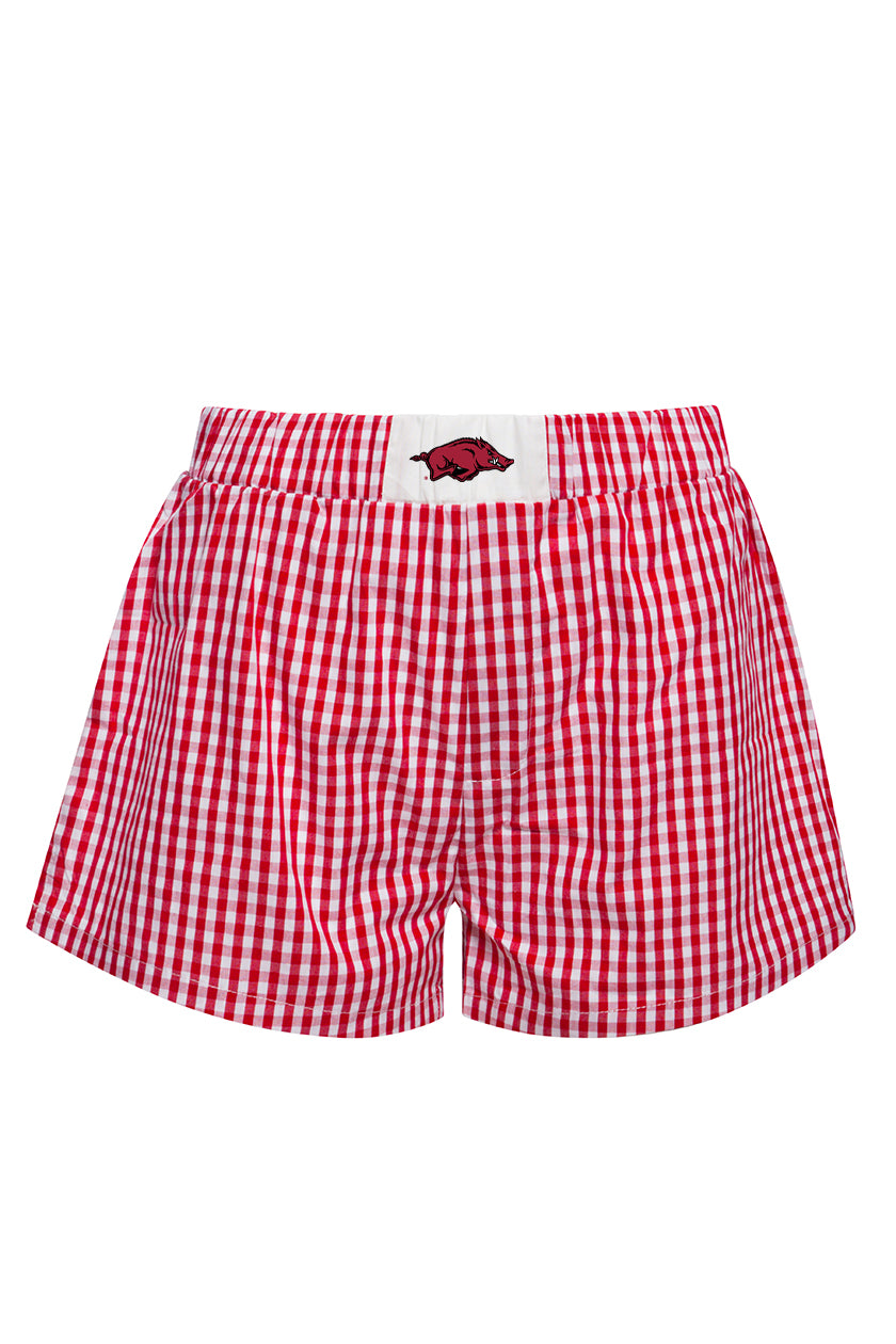 University of Arkansas Gameday Gingham Shorts