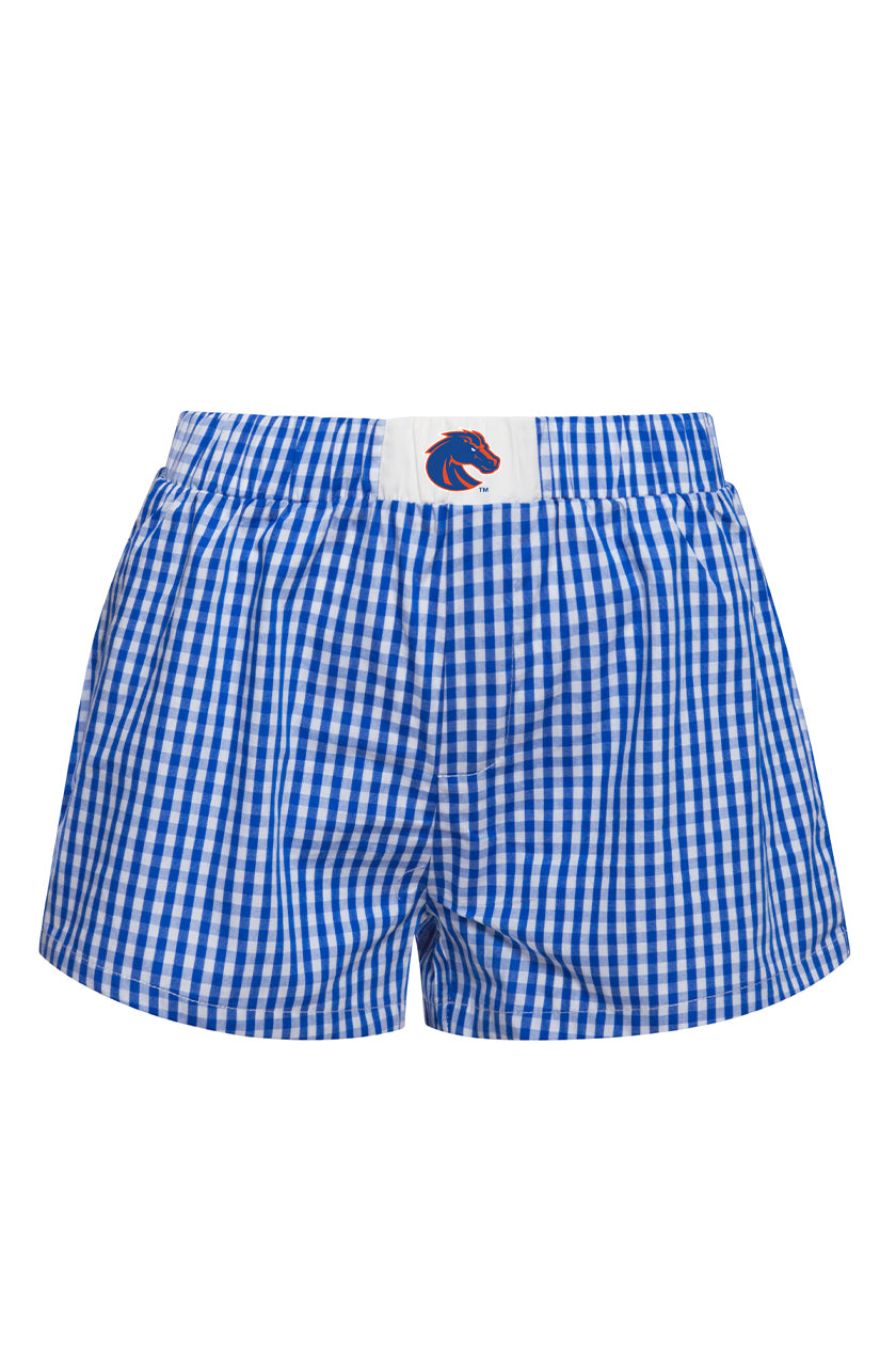 Boise State Gameday Gingham Shorts