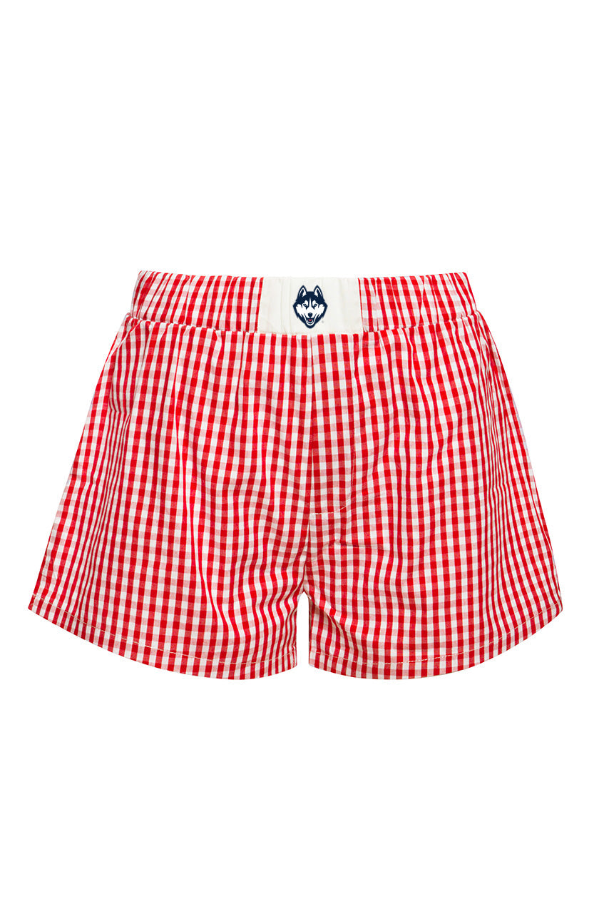 UConn Gameday Gingham Shorts