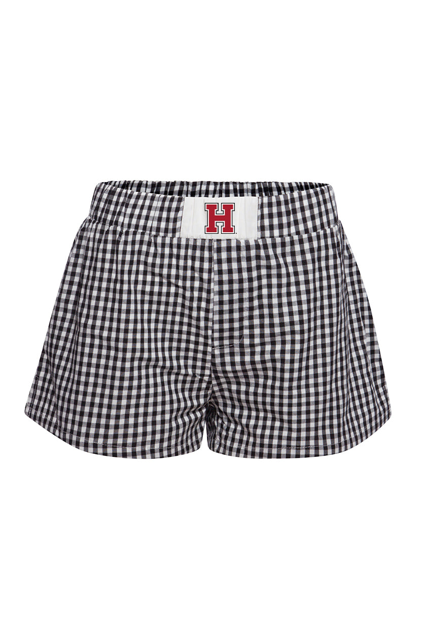 Harvard Gameday Gingham Shorts